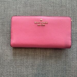 Kate Spade pink/orange wallet
